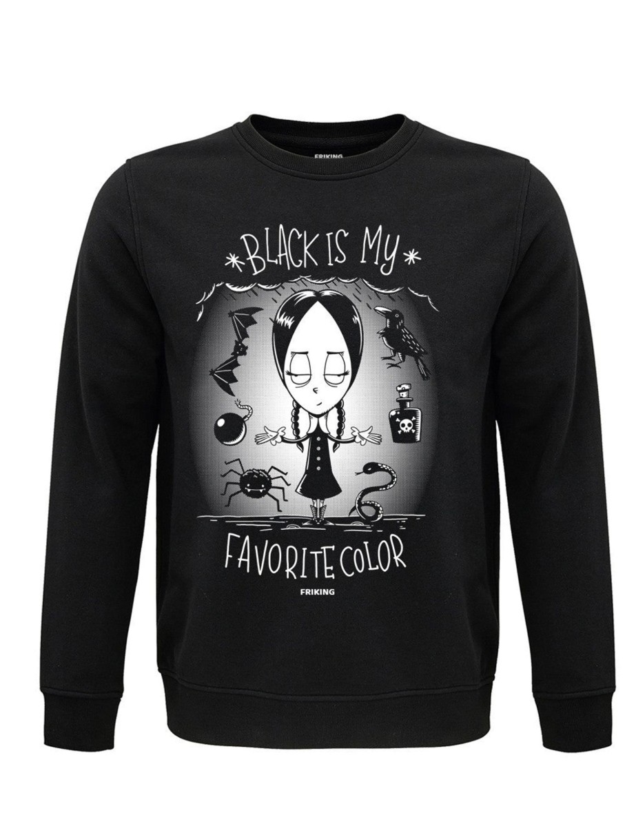 Friking Black Is My Favorite Color - 47 | Sudaderas Sin Capucha Nino