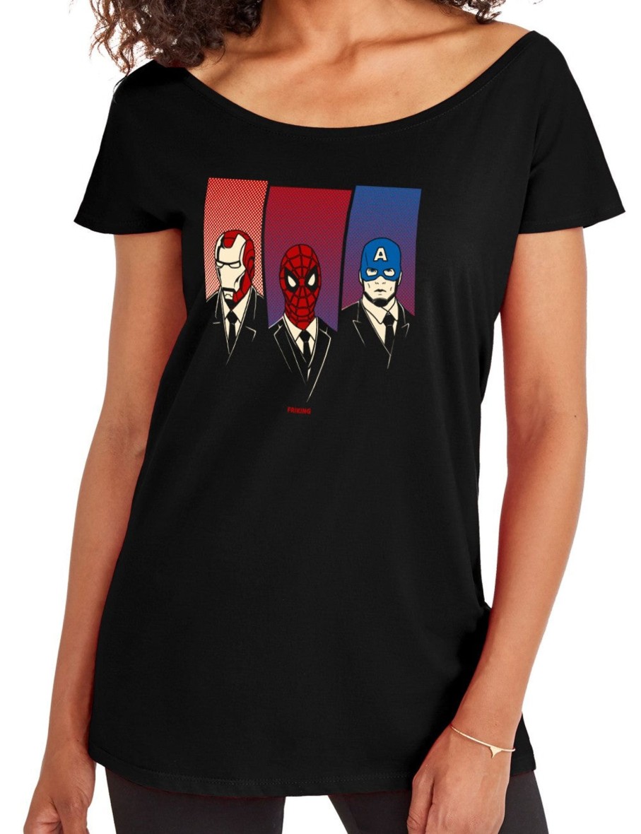 Friking Heroes In Suit - 286 | Camisetas New York