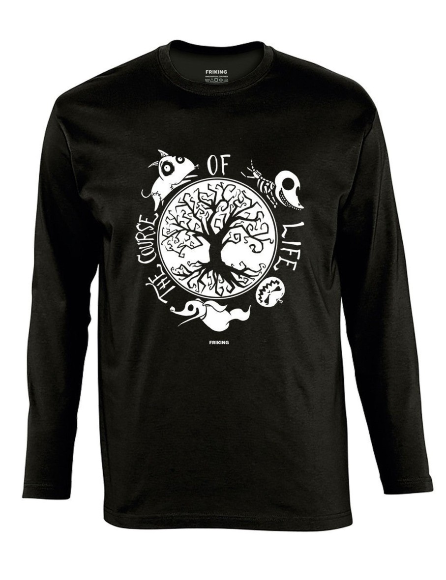 Friking The Course Of Life - 105 | Camisetas Manga Larga Hombre