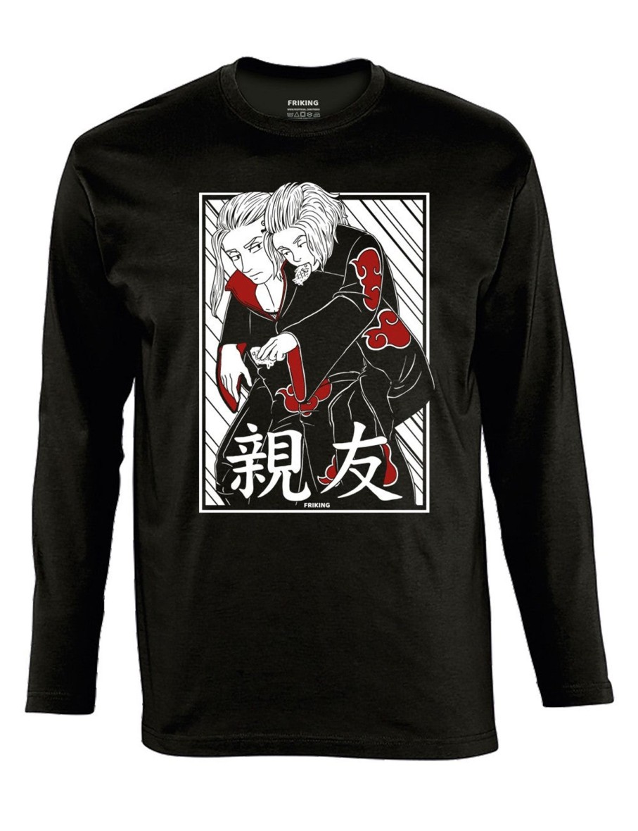 Friking Best Friends - 288 | Camisetas Manga Larga Hombre