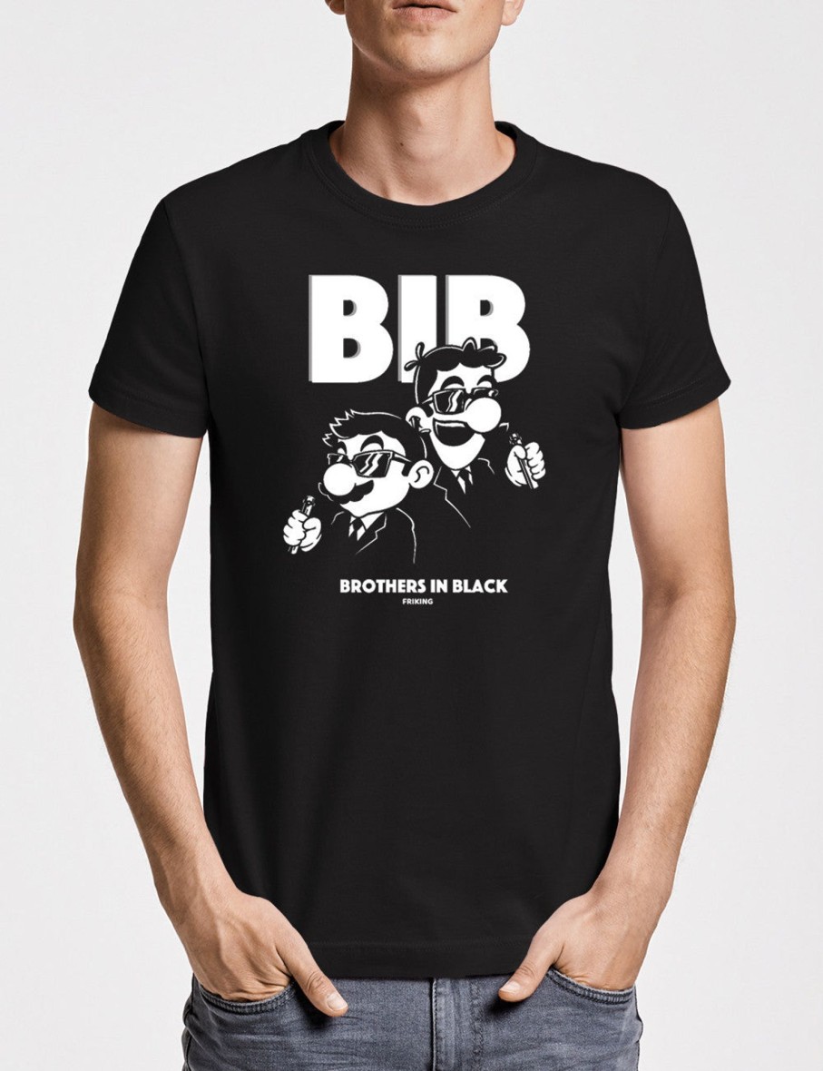 Friking Brothers In Black | Camisetas Tallas Grandes