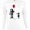 Friking Clown Graffiti - 33 | Camisetas Manga Larga Hombre