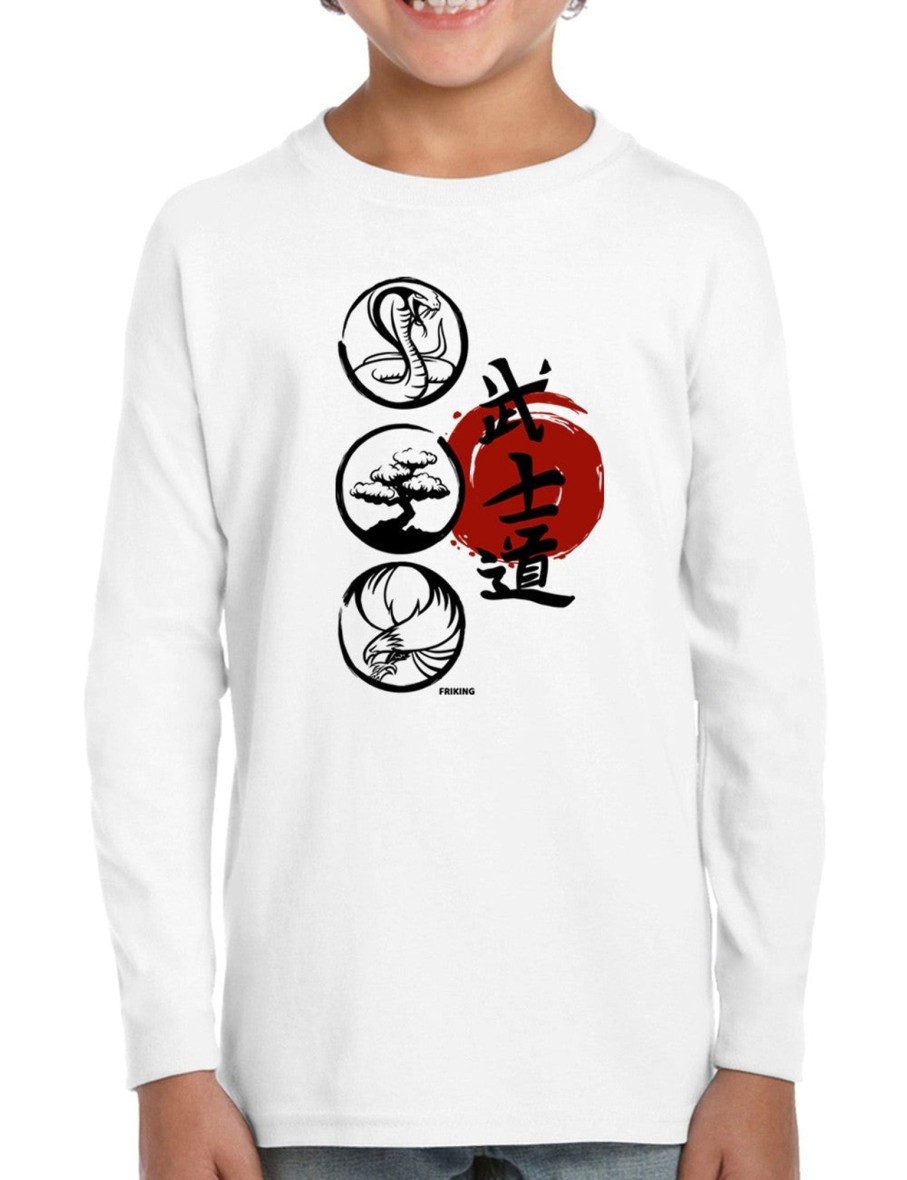 Friking Karate Dojo - 76 | Camisetas Manga Larga Nino