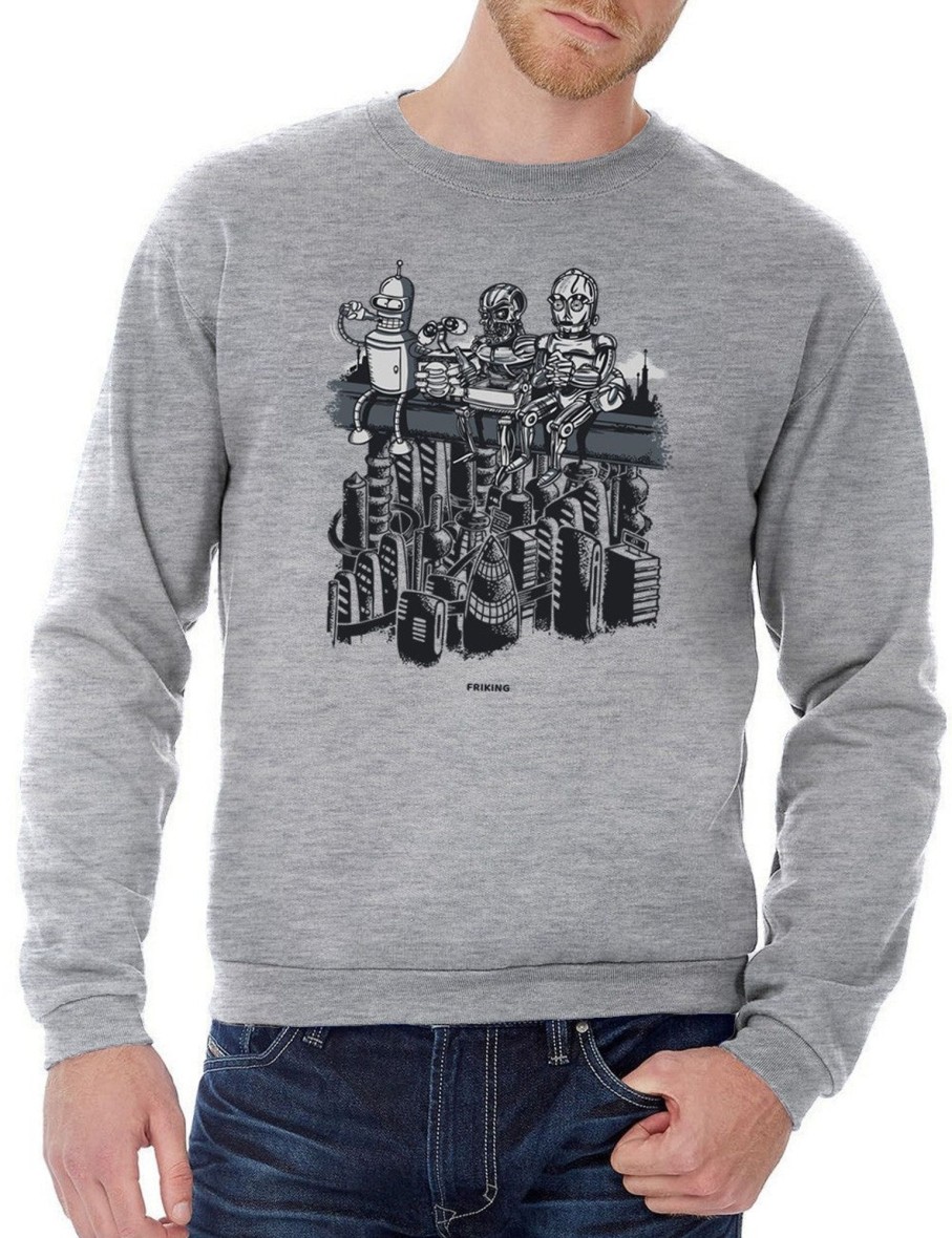 Friking Builder Robots - 97 | Sudaderas Sin Capucha Uni