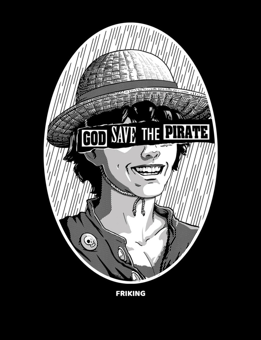 Friking God Save The Pirate - 207A | Delantales