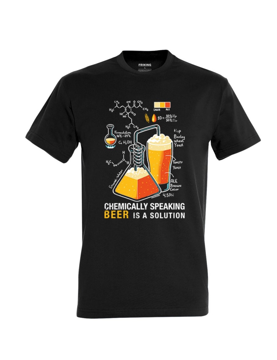 Friking Beer Is A Solution - 306A | Camisetas Nino