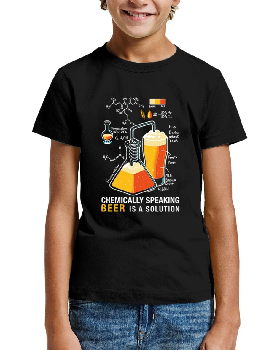 Friking Beer Is A Solution - 306A | Camisetas Nino