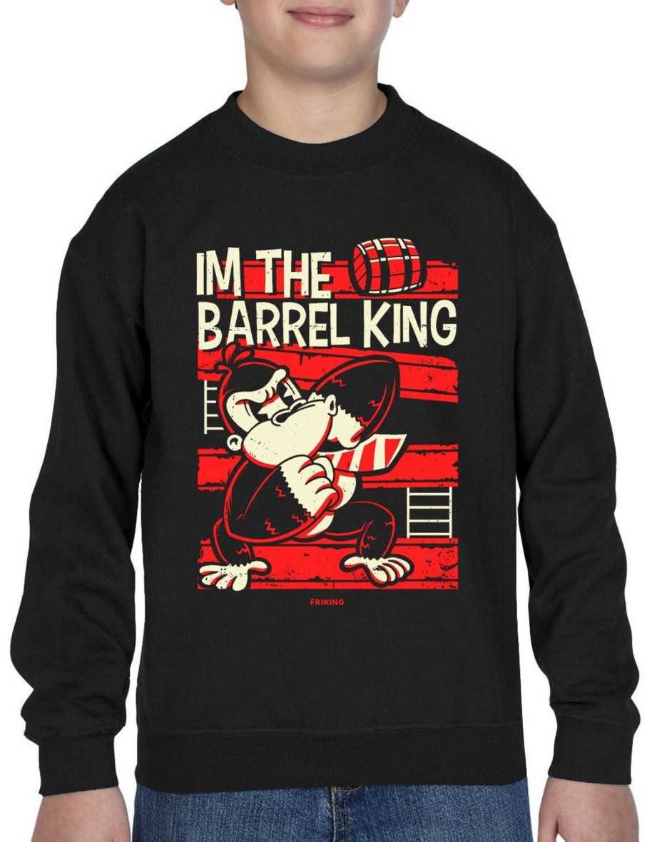 Friking I'M The Barrel King - 220 | Sudaderas Sin Capucha Nino