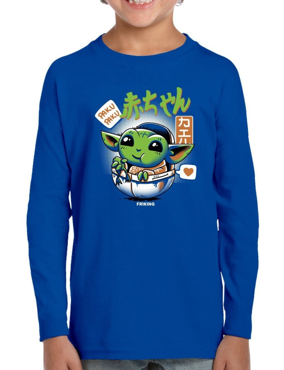 Friking Chibi Baby Alien - 106 | Camisetas Manga Larga Nino