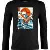 Friking Ukiyo-E Ninja - 92 | Camisetas Manga Larga Nino