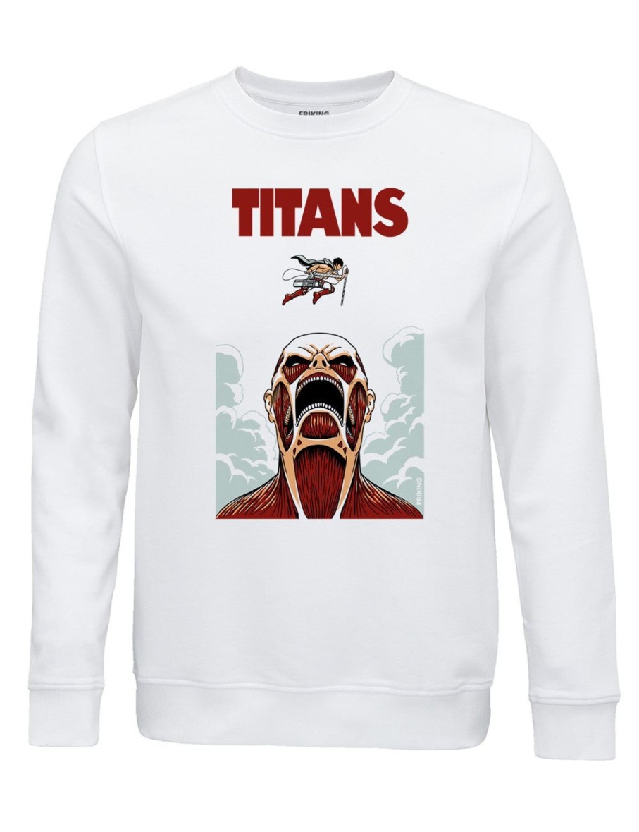 Friking Titans - 363 | Sudaderas Sin Capucha Uni