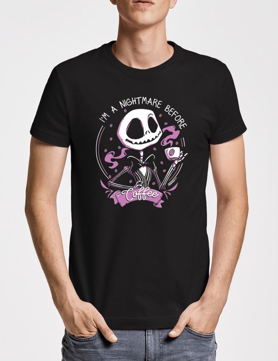 Friking I´M A Nightmare Before Coffee | Camisetas Tallas Grandes