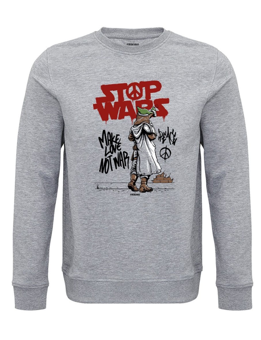 Friking Stop Wars - 344 | Sudaderas Sin Capucha Uni