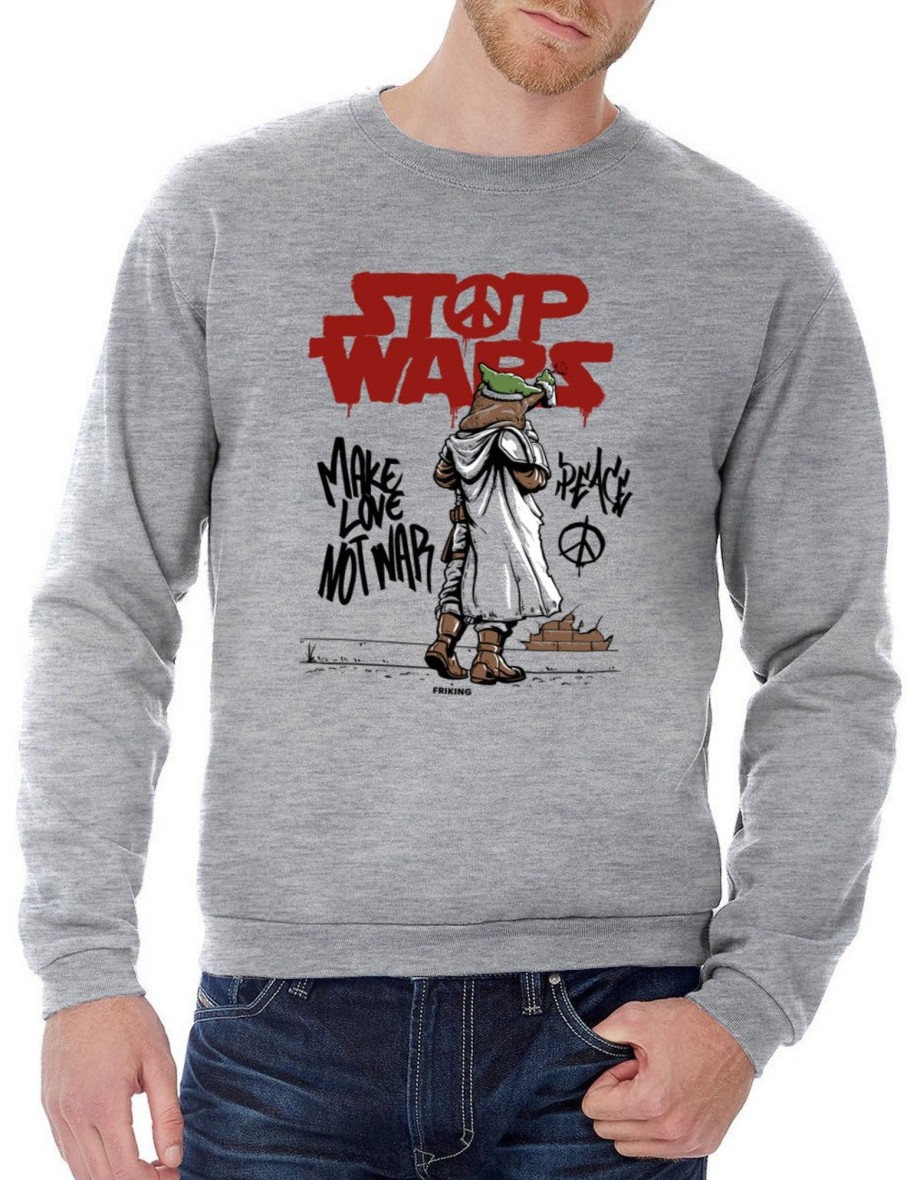 Friking Stop Wars - 344 | Sudaderas Sin Capucha Uni