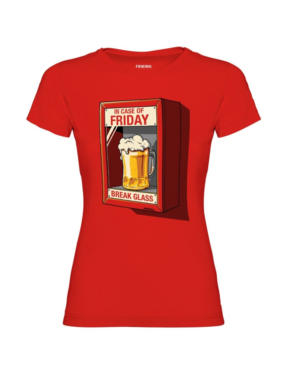 Friking In Case Of Friday - 688 | Camisetas Mujer