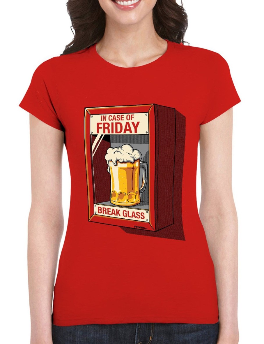 Friking In Case Of Friday - 688 | Camisetas Mujer