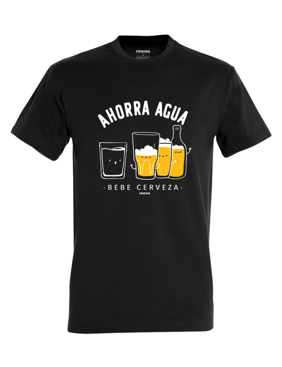 Friking Ahorra Agua | Camisetas Tallas Grandes