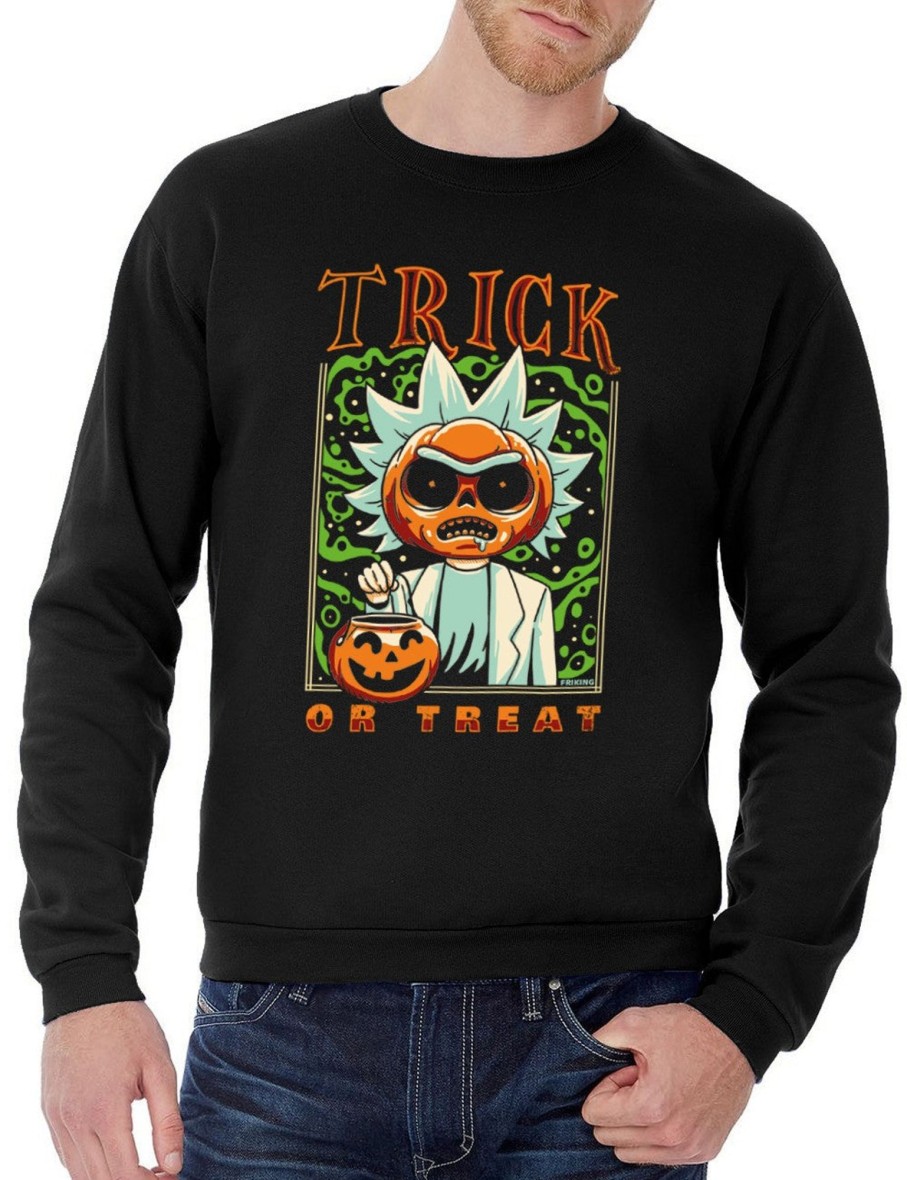 Friking Trick Or Treat - 477 | Sudaderas Sin Capucha Uni