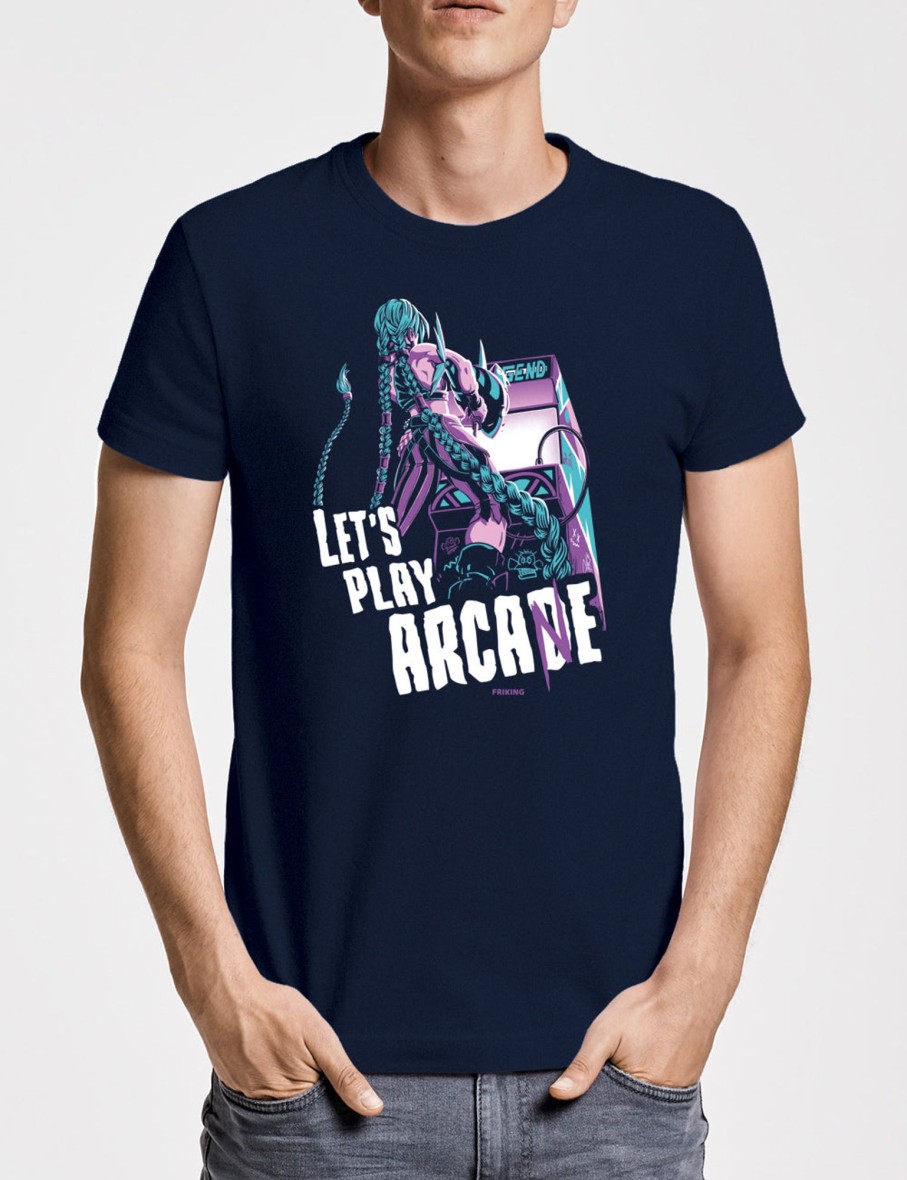 Friking Let´S Play Arcade | Camisetas Tallas Grandes