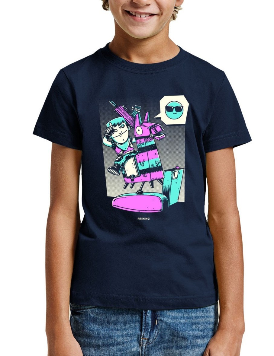 Friking Mechanic Llama - 80 | Camisetas Nino