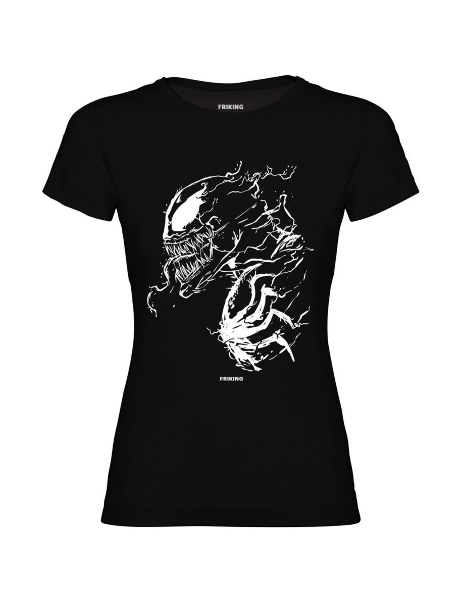 Friking Black Alien - 95 | Camisetas Mujer