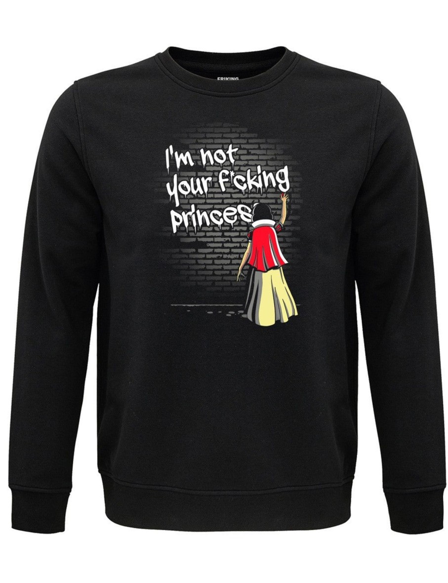 Friking Im Not Your F*Cking Princess Snow - 107 | Sudaderas Sin Capucha Uni