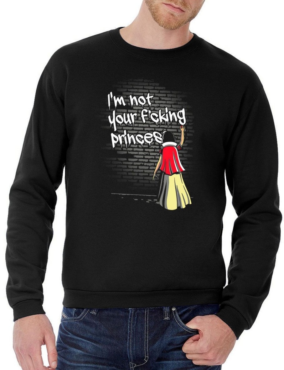 Friking Im Not Your F*Cking Princess Snow - 107 | Sudaderas Sin Capucha Uni